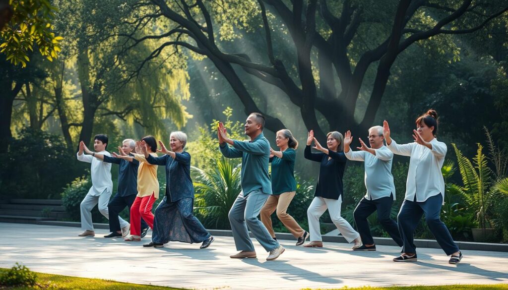 Daily tai chi practice