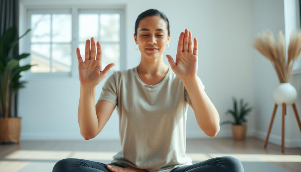 Palm Up, Draw Hands Together for arm coordination