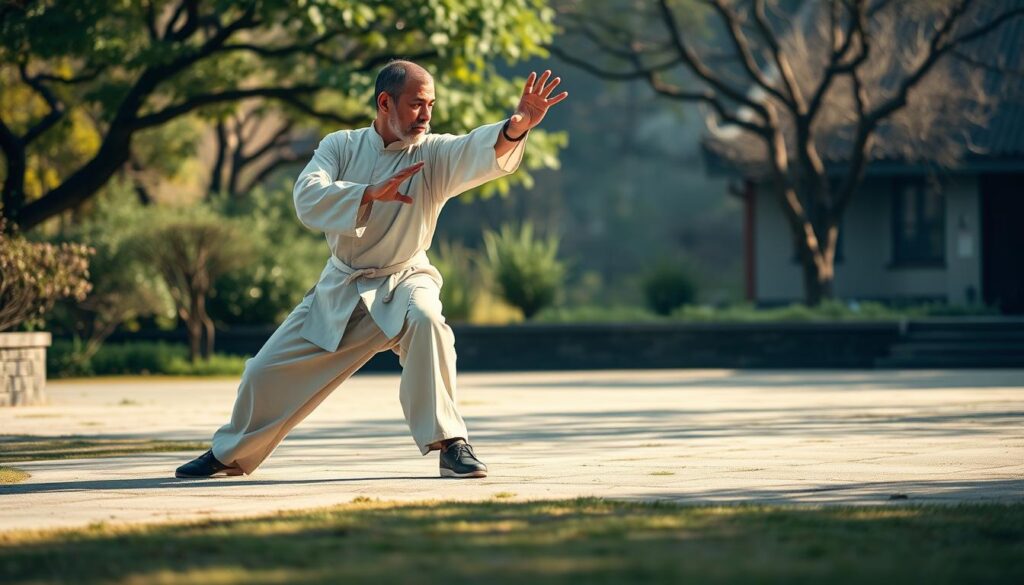 Step Forward, Parry, Block, and Punch tai chi movement