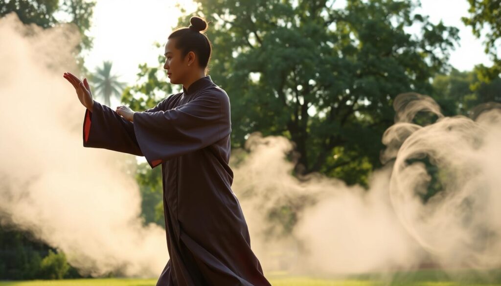 Tai Chi cloud hands circular movement