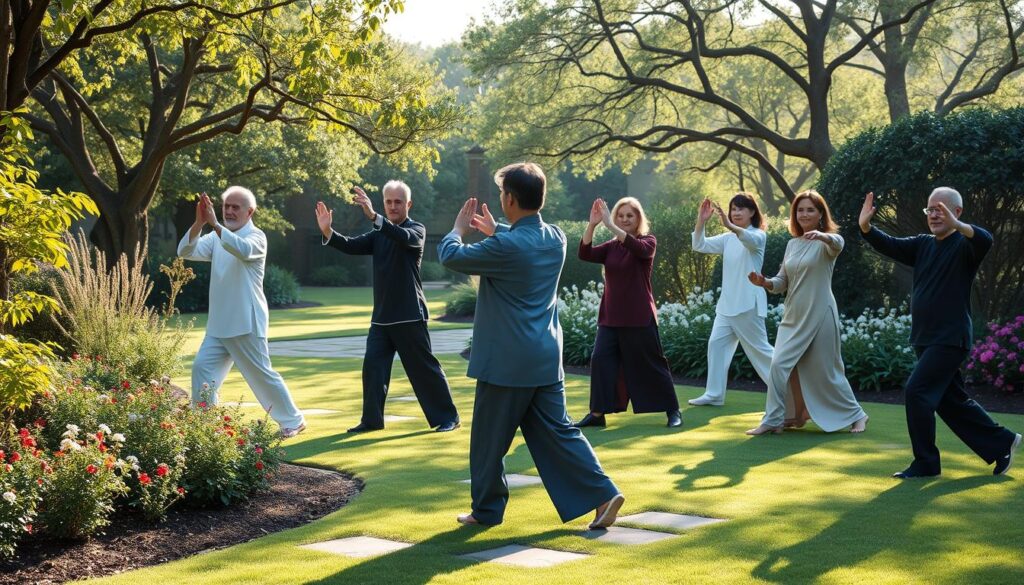 Tai Chi exercises for improved stability