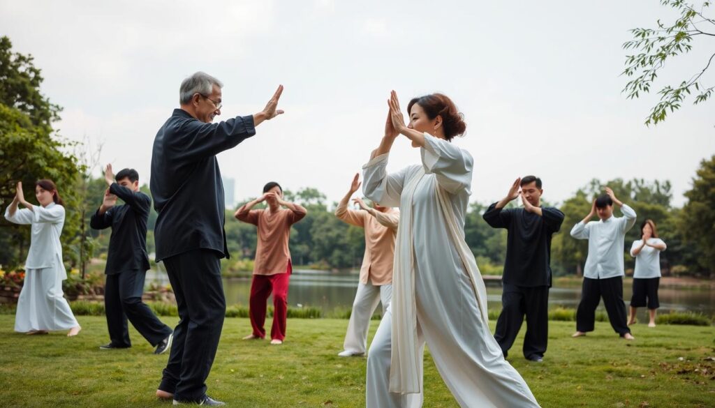 Tai Chi forms for balance