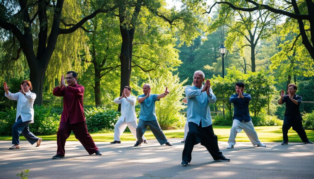 Tai Chi movement patterns