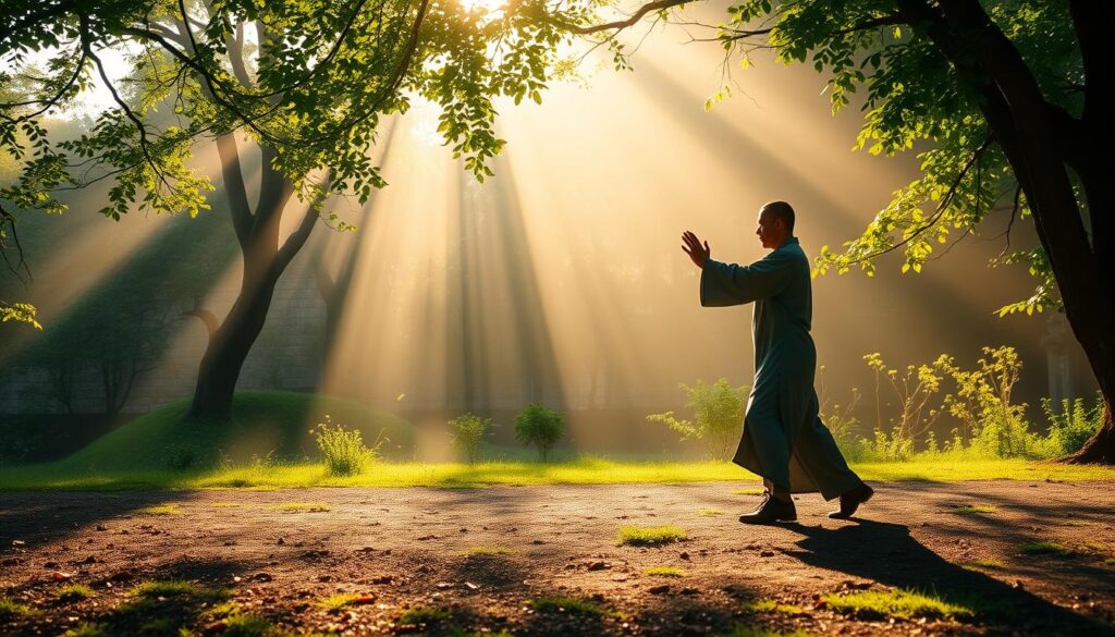 Tai chi practice and perseverance