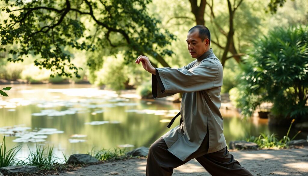 Tai chi turning technique