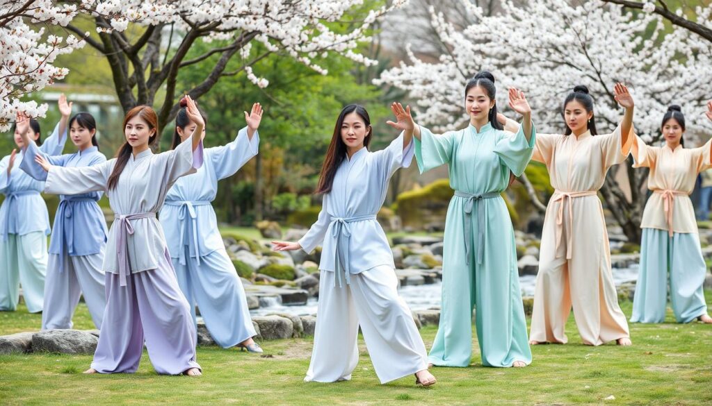 Women's tai chi clothing