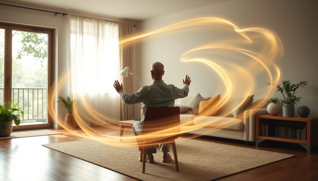 qi energy flow in seated tai chi