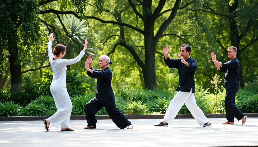 tai chi form comparison