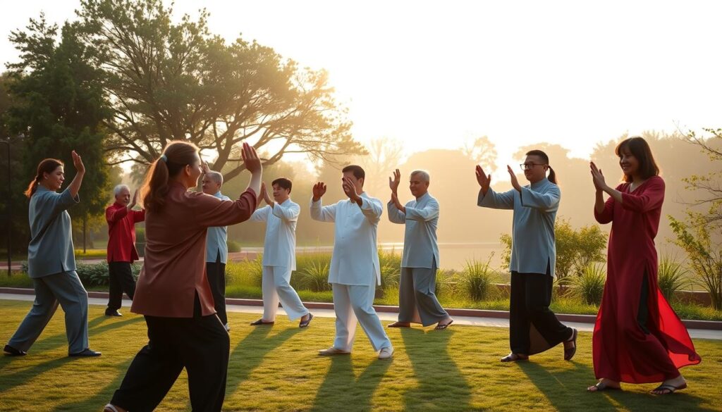 Daily Tai Chi practice