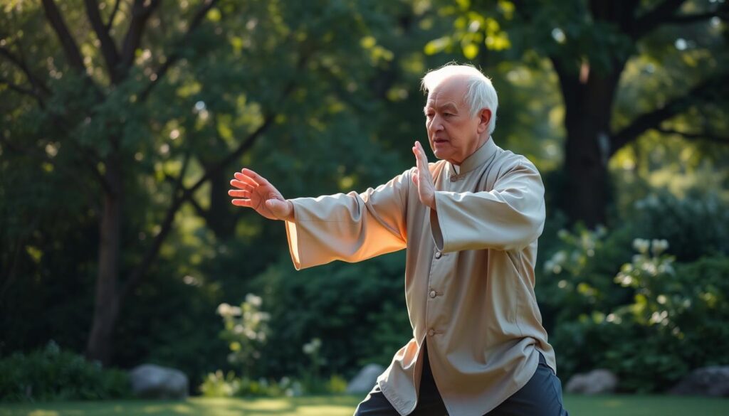 Parting the Wild Horse's Mane tai chi form