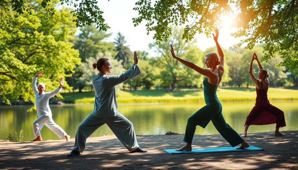 Tai Chi and Yoga combination for weight loss