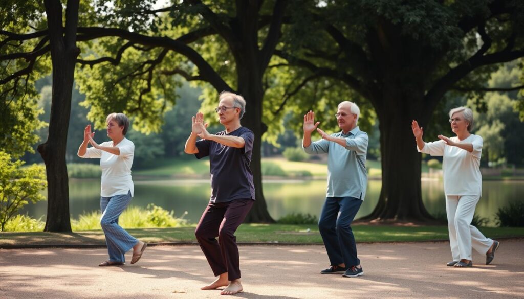 Tai chi core exercises for seniors